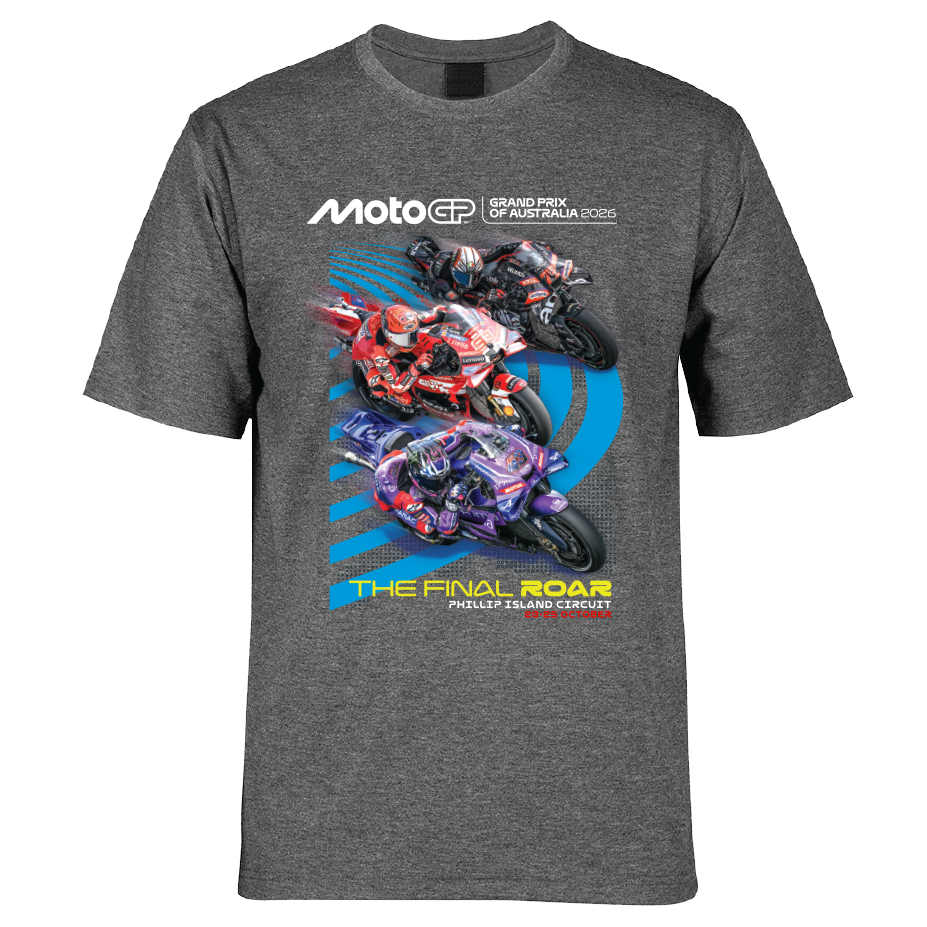 Poster Tee - Charcoal