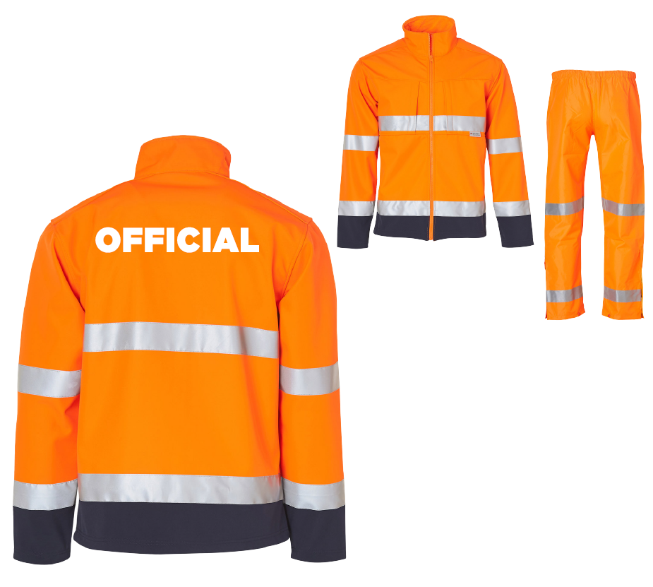 Officials Wet Gear (Orange)