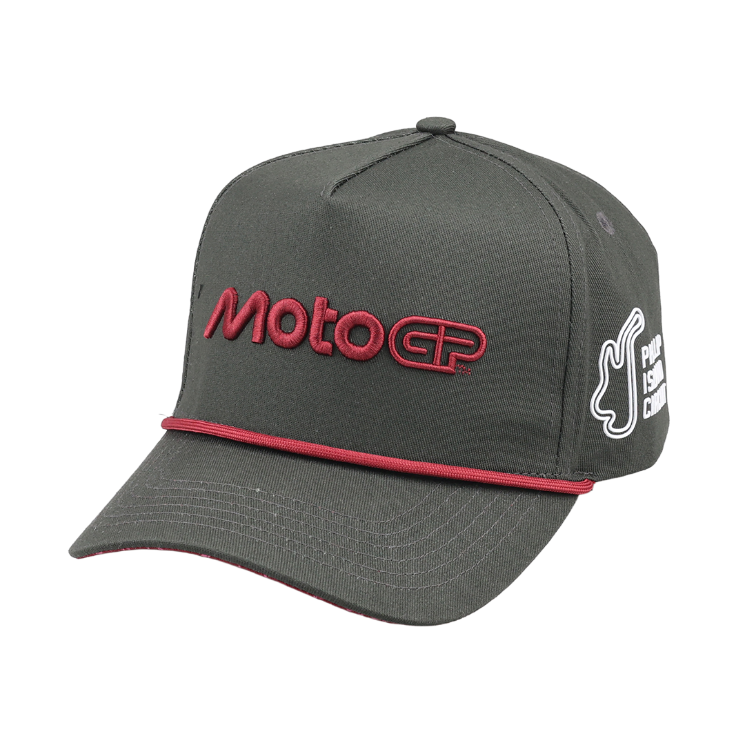 2026 ROPE CAP [CHARCOAL/MAROON]