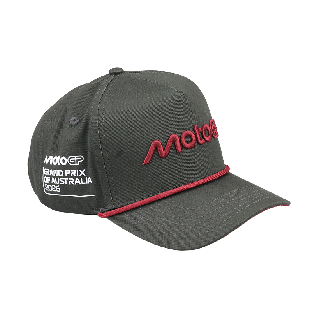 2026 ROPE CAP [CHARCOAL/MAROON]
