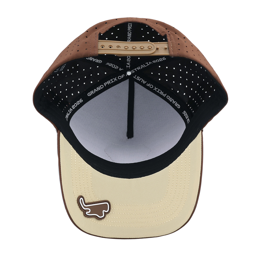 2026 LASER CAP [CHOCOLATE/NATURAL]