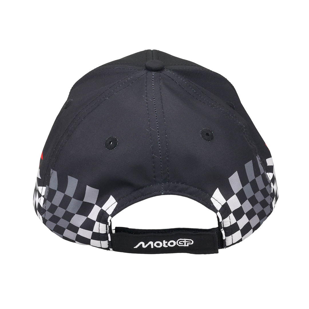 2026 SUBLIMATED CHECK CAP [BLACK/GREY]