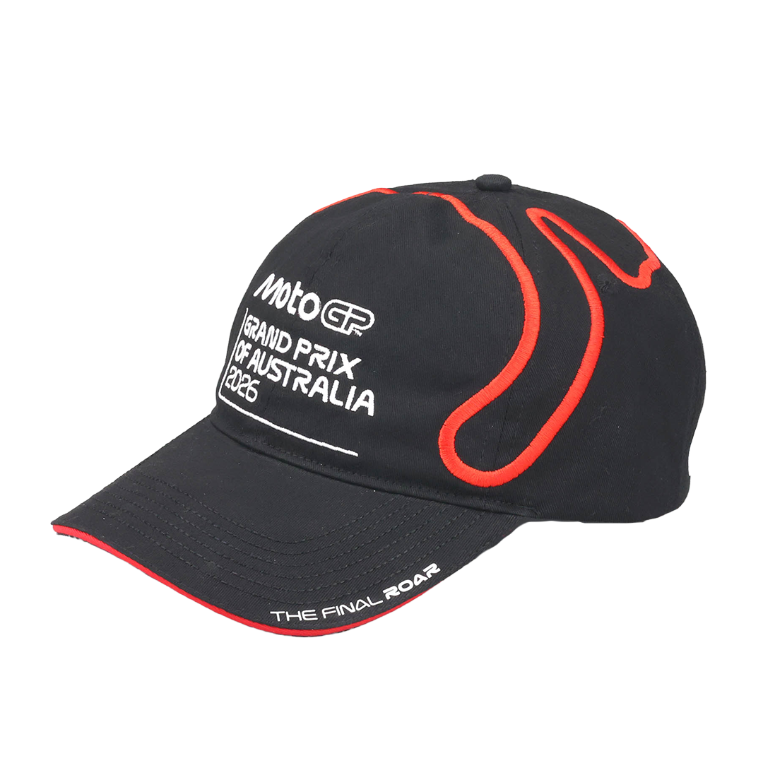 2026 TRACK CAP [BLACK/RED]