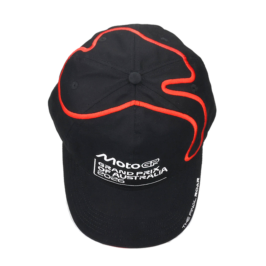 2026 TRACK CAP [BLACK/RED]