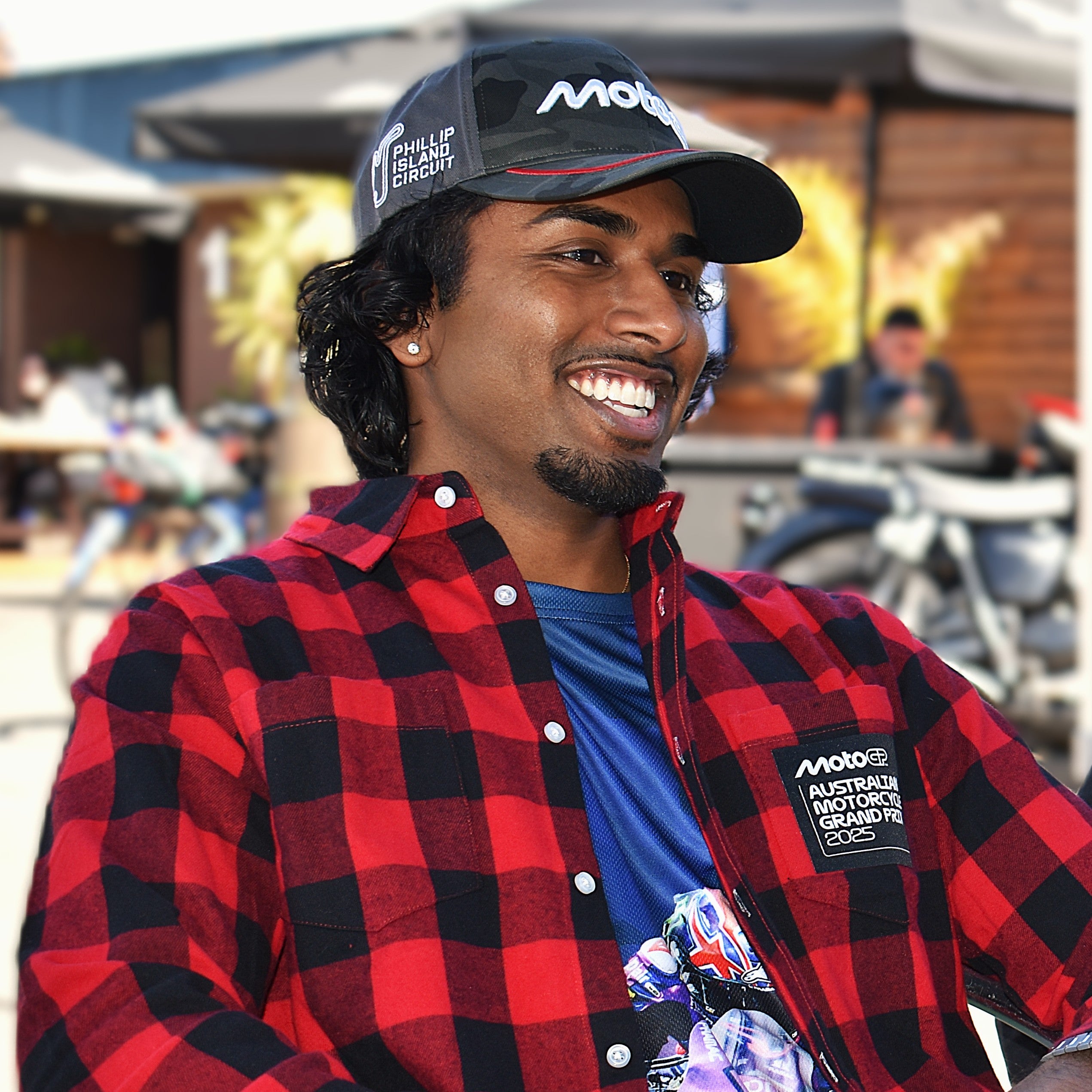2025 FLANNEL SHIRT [blk_red] – MotoGP™ Official Online Store