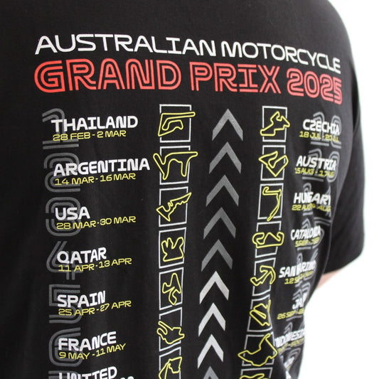 2025 CALENDAR TEE [blk]