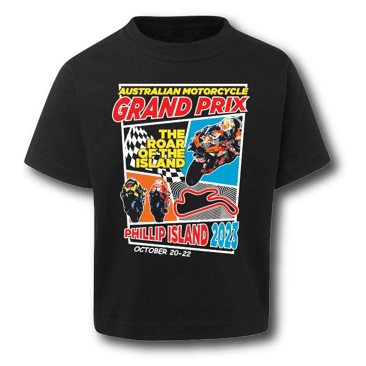 2023 KIDS EVENT TEE [black]