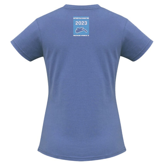 2023 LADIES FITTED TEE [Denim]