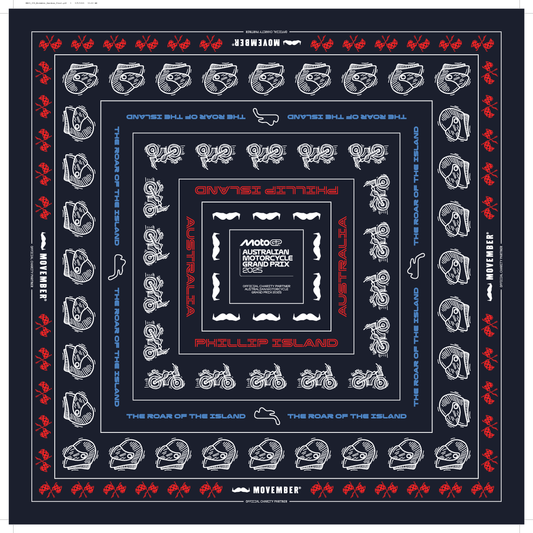 MOVEMBER BANDANA