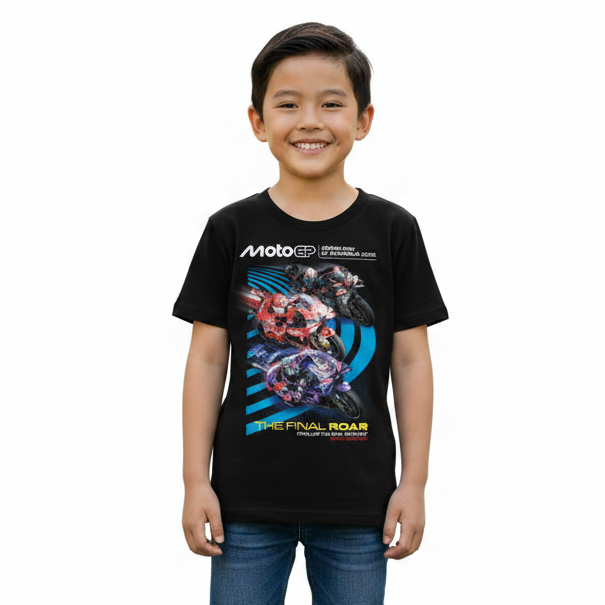 2026 KIDS POSTER TEE [BLACK]