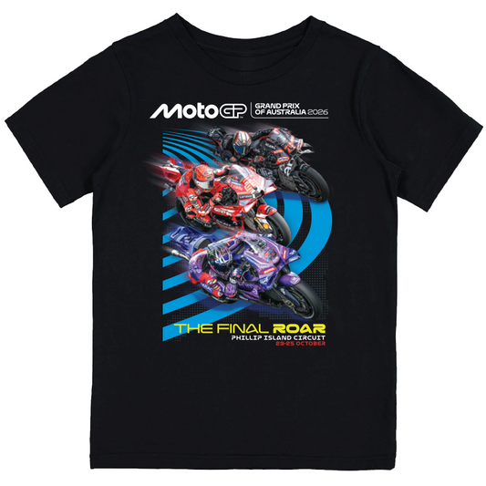 2026 KIDS POSTER TEE [BLACK]