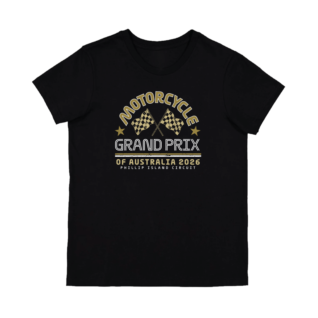 2026 LADIES ARCH TEE [BLACK]