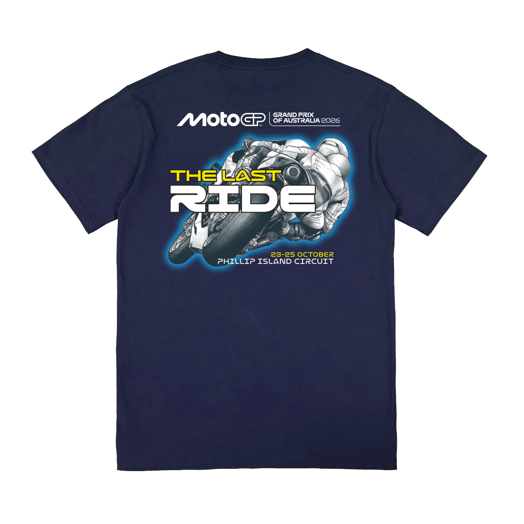 2026 BACK OF BIKE T-SHIRT [INK BLUE]