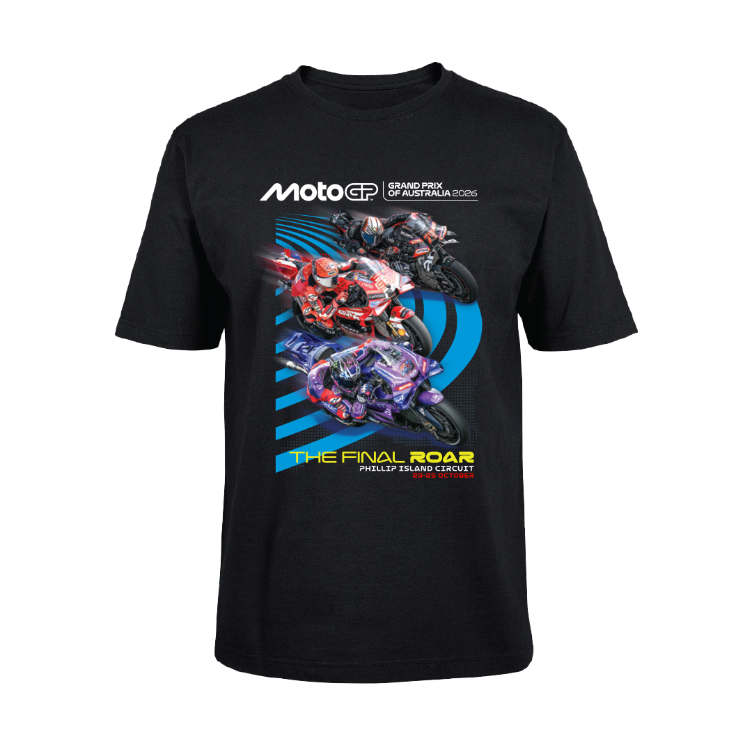 2026 POSTER T-SHIRT [BLACK]