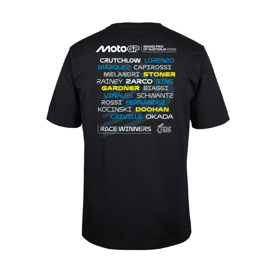 2026 POSTER T-SHIRT [BLACK]