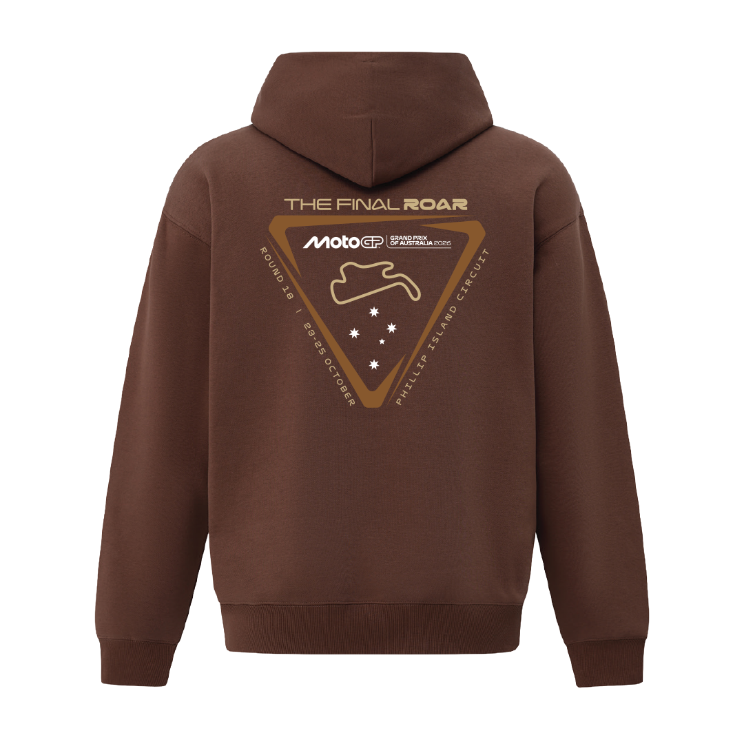 2026 UNISEX HOODIE [WALNUT]