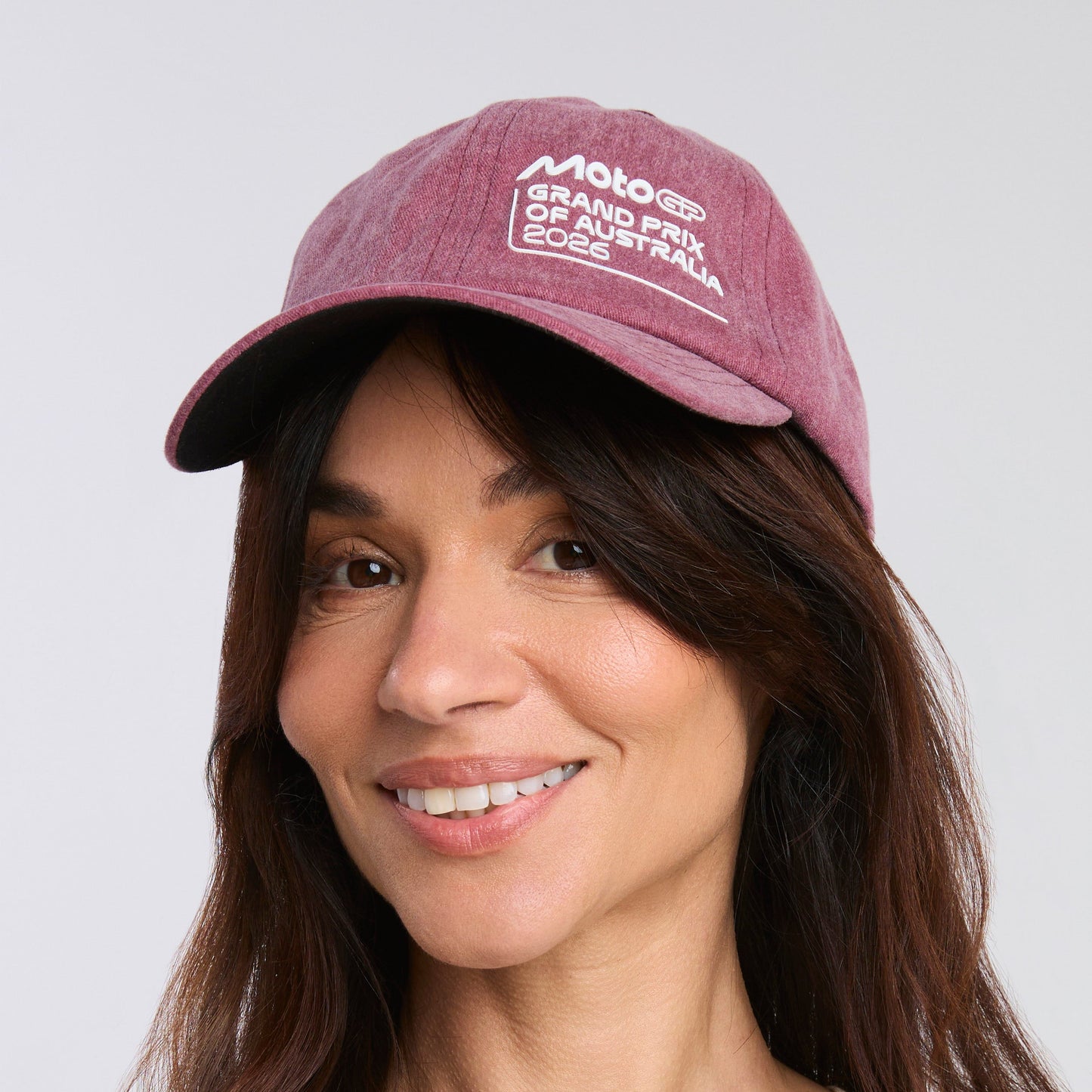 2026 LADIES STONEWASH CAP [MAROON]