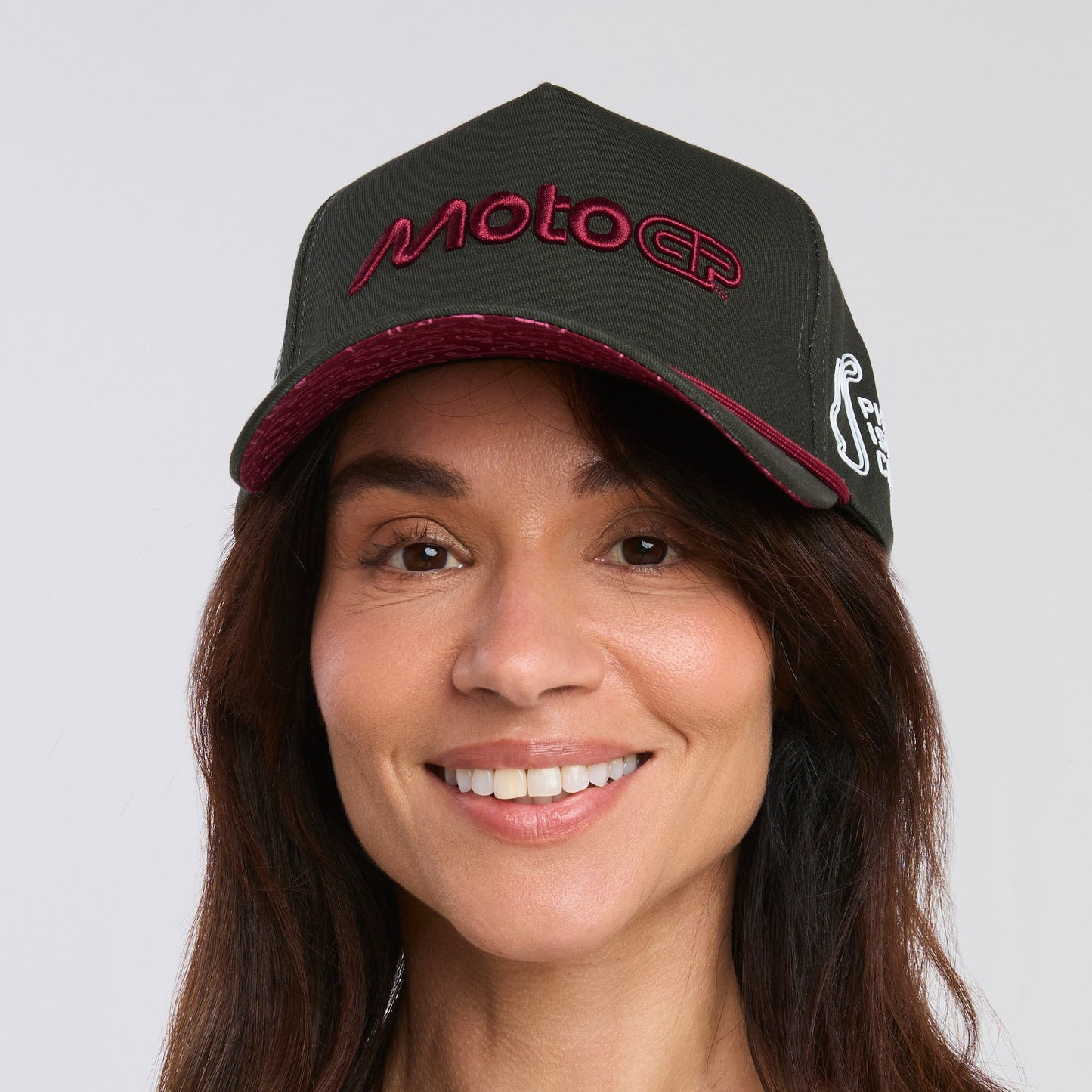2026 ROPE CAP [CHARCOAL/MAROON]