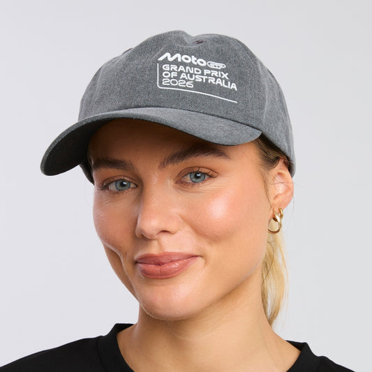 2026 STONEWASH CAP [BLACK]