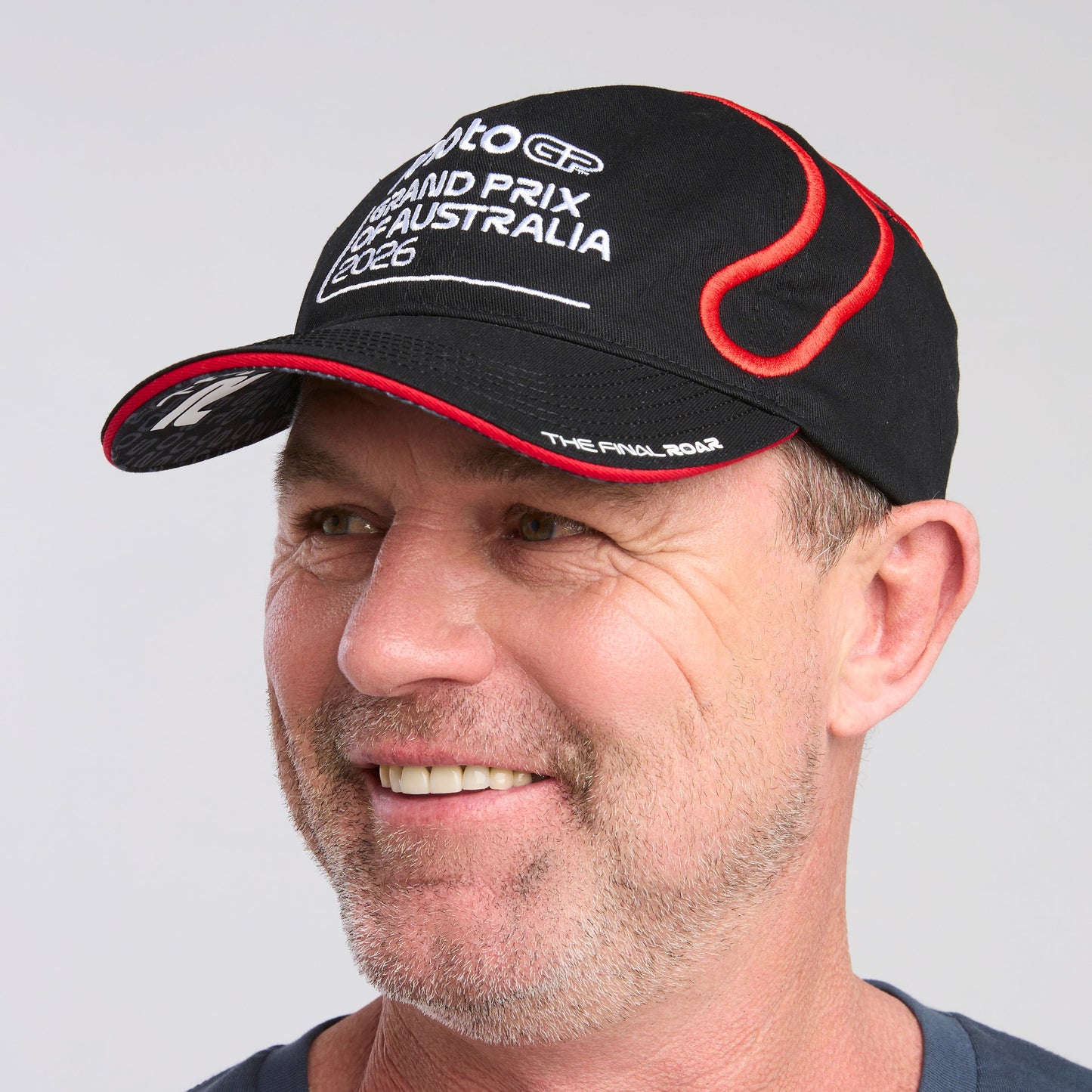 2026 TRACK CAP [BLACK/RED]