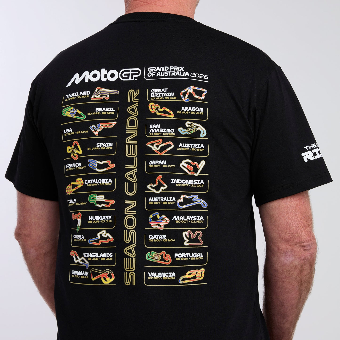 2026 CALENDAR TEE [blk]