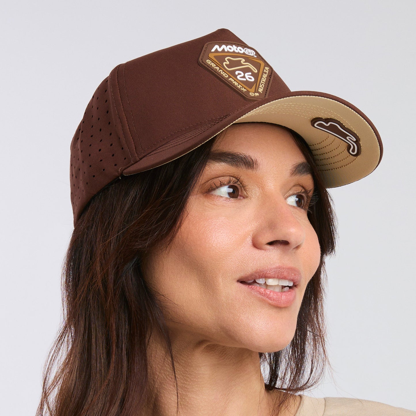 2026 LASER CAP [CHOCOLATE/NATURAL]