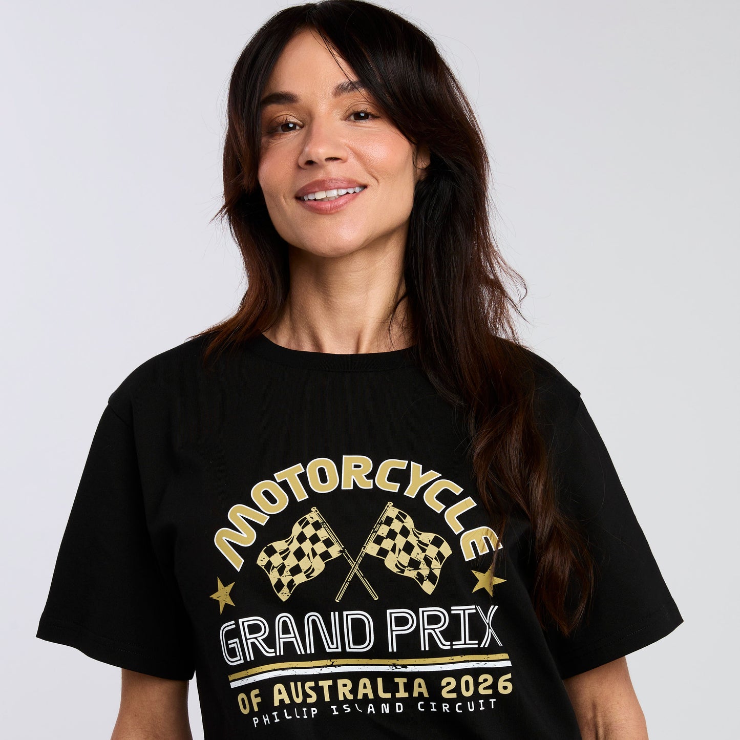 2026 LADIES ARCH TEE [BLACK]