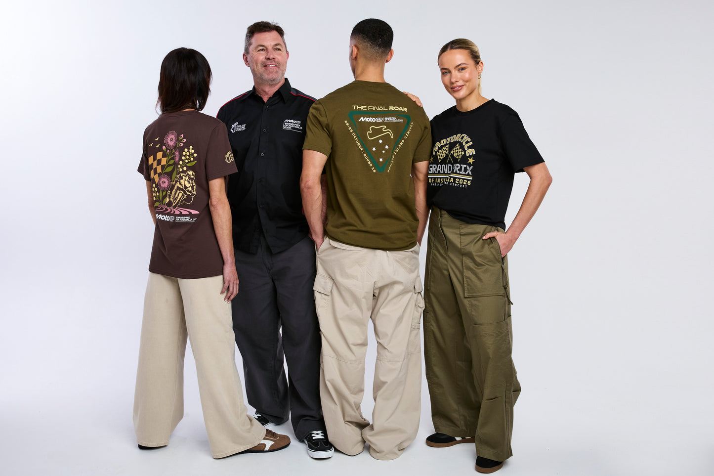 2026 LADIES FLORA TEE [ESPRESSO]