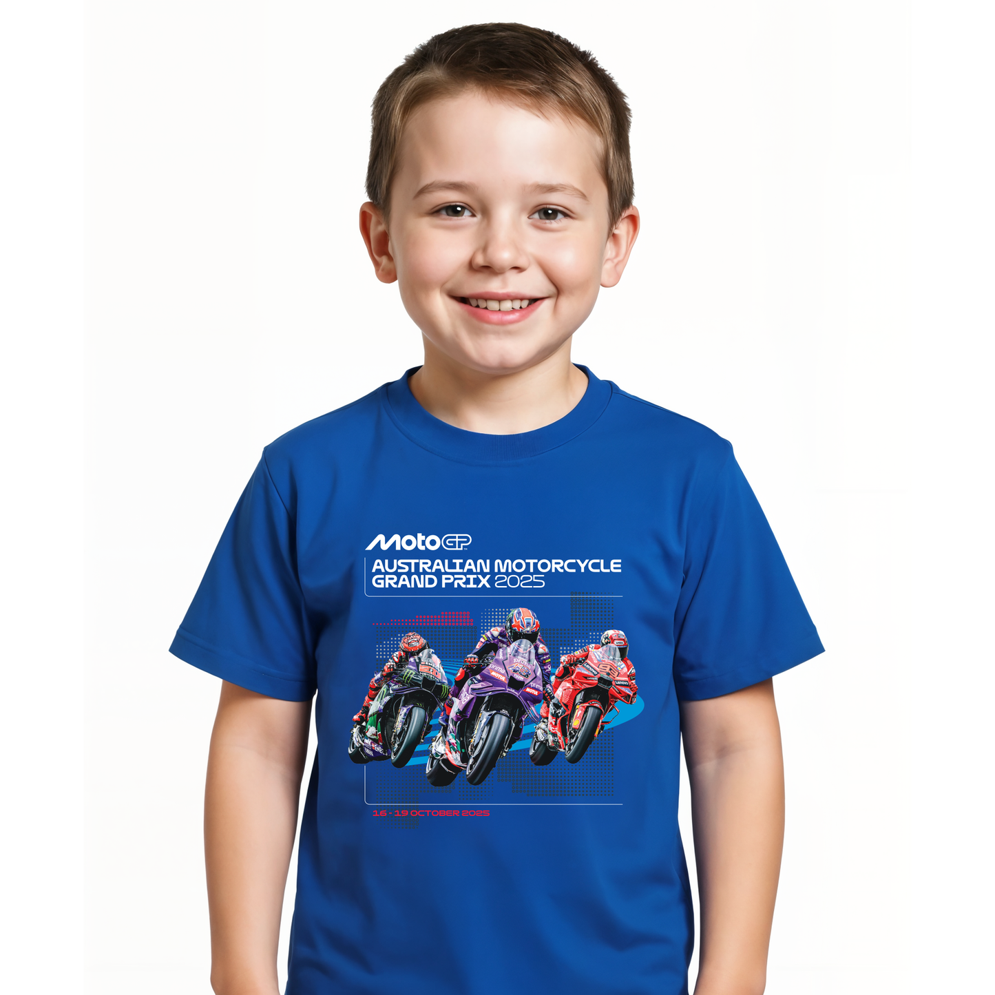 2025 KIDS POSTER TEE [royal]