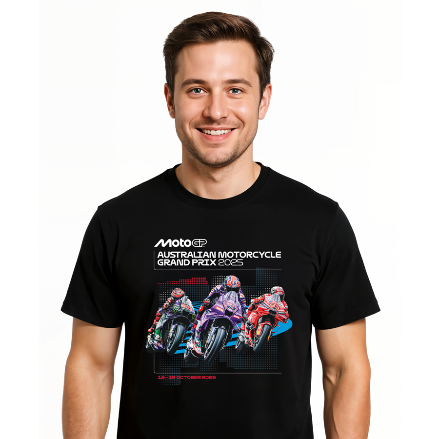 2025 POSTER TEE [blk]