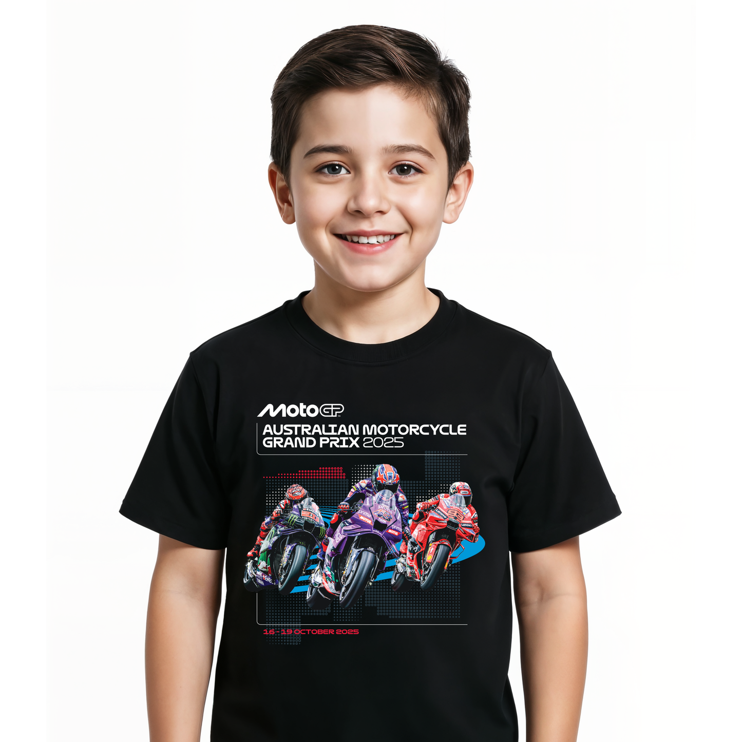 2025 KIDS POSTER TEE [black]