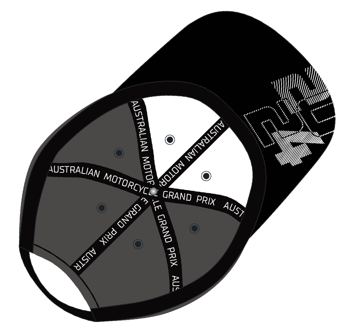 MotoGP Bandana Classic Black - Official MotoGP Merchandise, Headwear For Motorsport Fans-412773