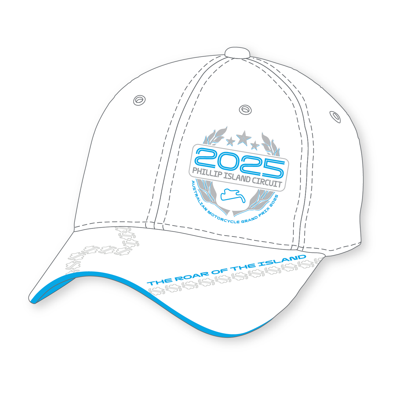 2025 LADIES CAP [wht]