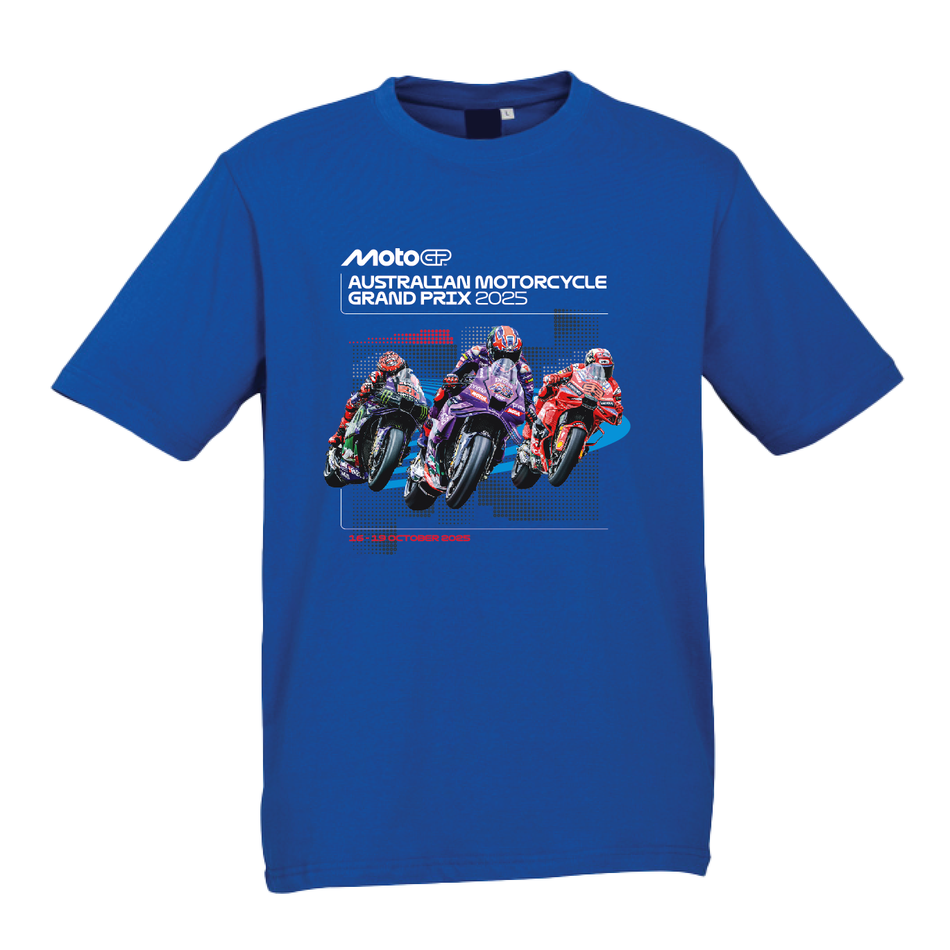 2025 KIDS POSTER TEE [royal]