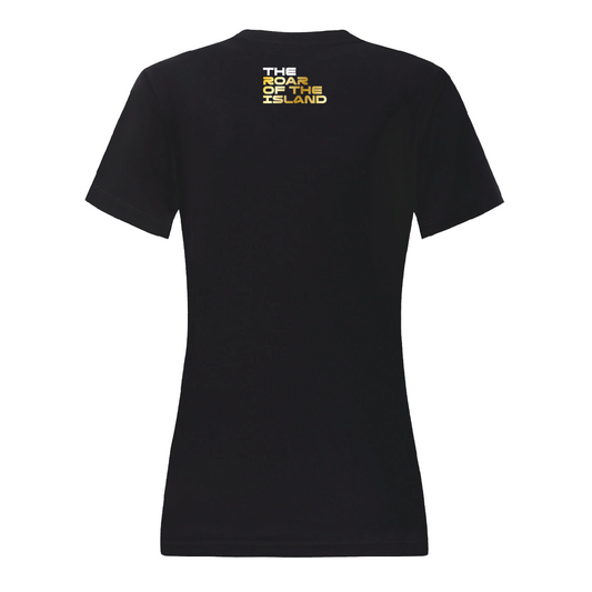 2025 LADIES WREATH TEE [blk]