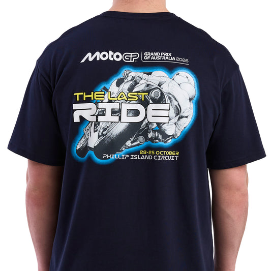 2026 BACK OF BIKE T-SHIRT [INK BLUE]