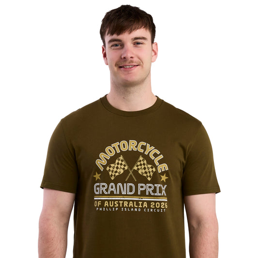 2026 ARCH T-SHIRT [ARMY GREEN]