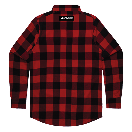 2025 FLANNEL SHIRT [blk_red]
