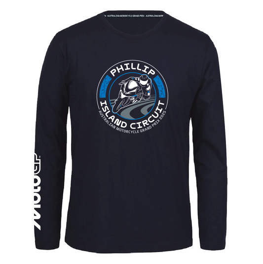 2025 LONG SLEEVE TEE [nvy]