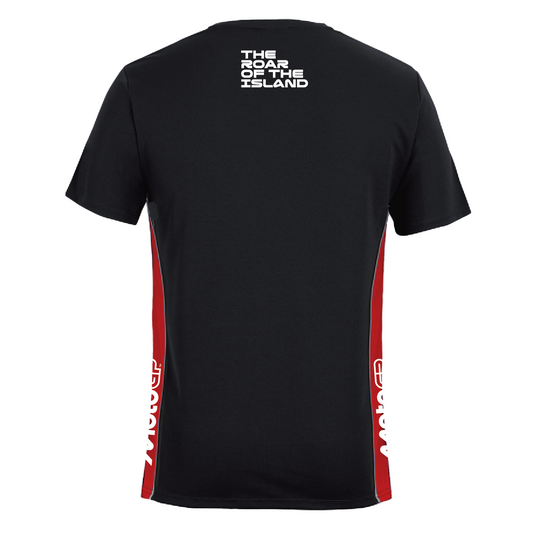 2025 PANEL TEE [blk_red]
