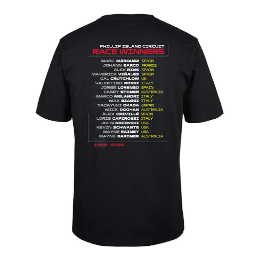 2025 POSTER TEE [blk]
