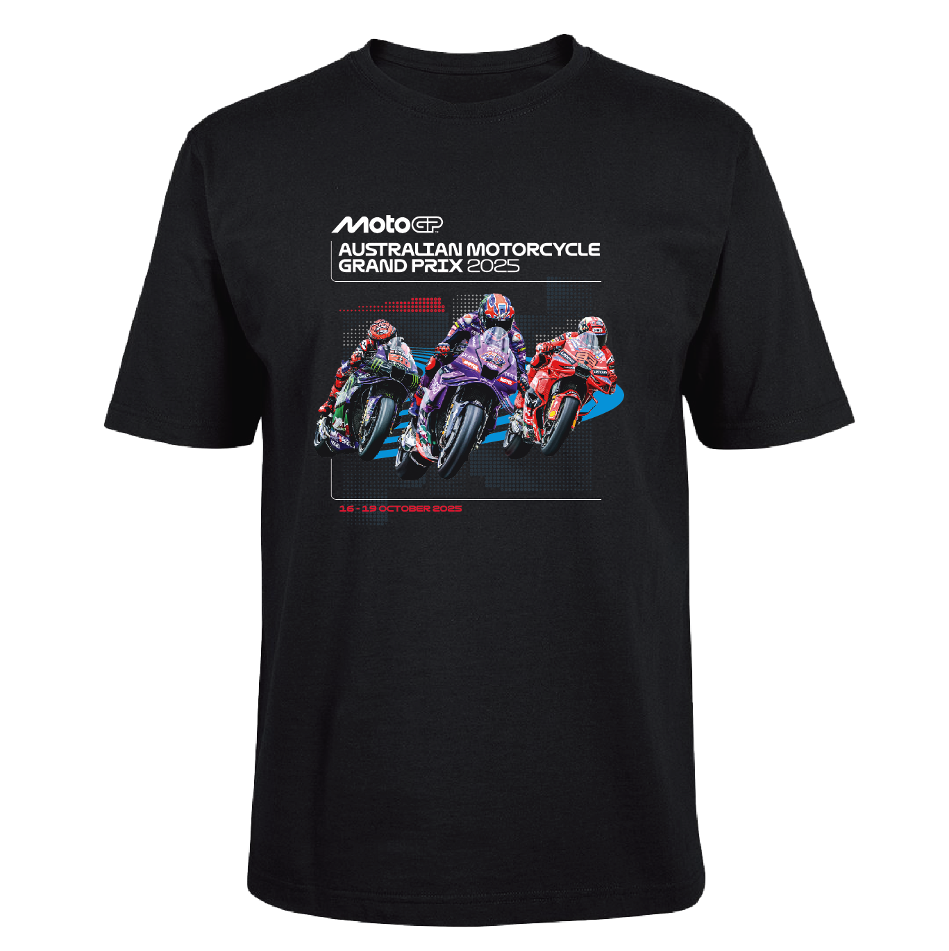 2025 POSTER TEE [blk]